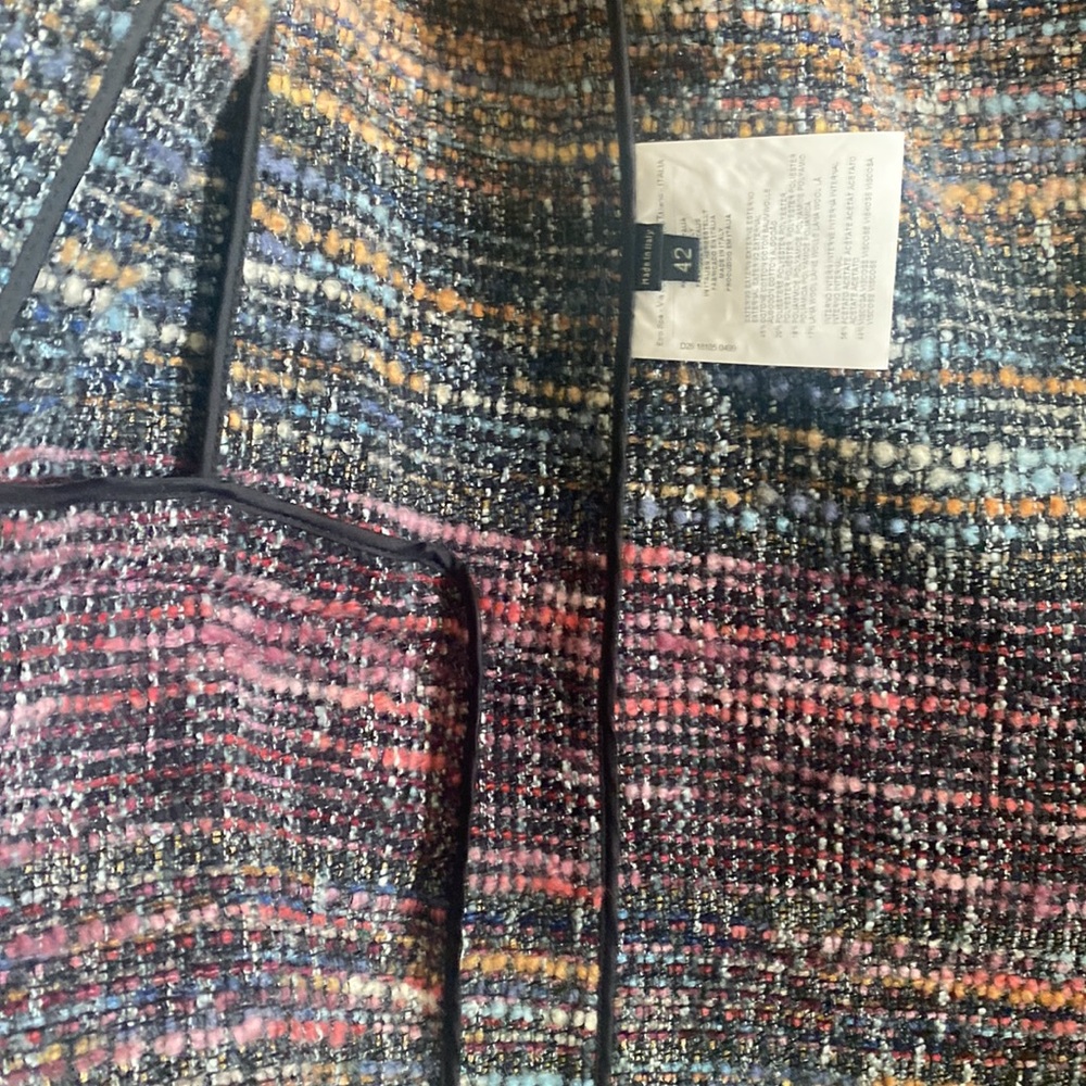 ETRO Plaid Tweed Blazer ETRO Milano (made in Italy ) vintage - Picture 4 of 11